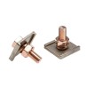WJ Furse Copper Earth Clamp Tape Bonding Clamp Max. Conductor Size 120 mm² Nominal Rod Diameter 10 mm Width 26 mm 153-2956
