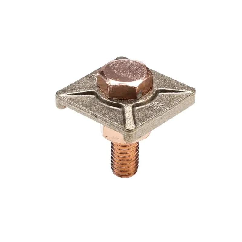 WJ Furse Copper Earth Clamp Tape Bonding Clamp Max. Conductor Size 120 mm² Nominal Rod Diameter 10 mm Width 26 mm 153-2956