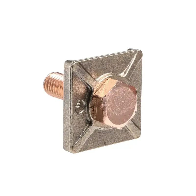 WJ Furse Copper Earth Clamp Tape Bonding Clamp Max. Conductor Size 120 mm² Nominal Rod Diameter 10 mm Width 26 mm 153-2956