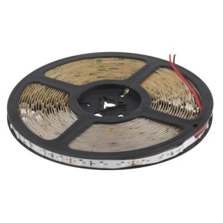 RS PRO 12V Red Flexible LED Strip Light 10 m Length, 60 LEDs/m, 4.8W/m IP20 153-3625