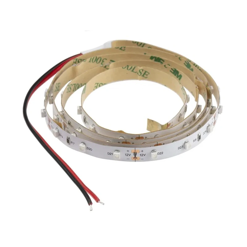 RS PRO 12V Green Flexible LED Strip Light 1 m Length, 60 LEDs per Metre, 4.8W per Metre, IP20, RoHS Certified 153-3626