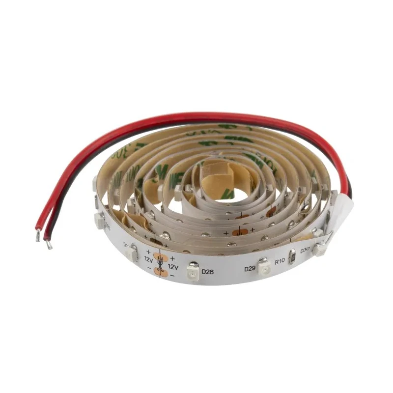 RS PRO 12V Red Flexible LED Strip Light 1 m Length 60 LEDs/m 4.8W PER M 153-3623