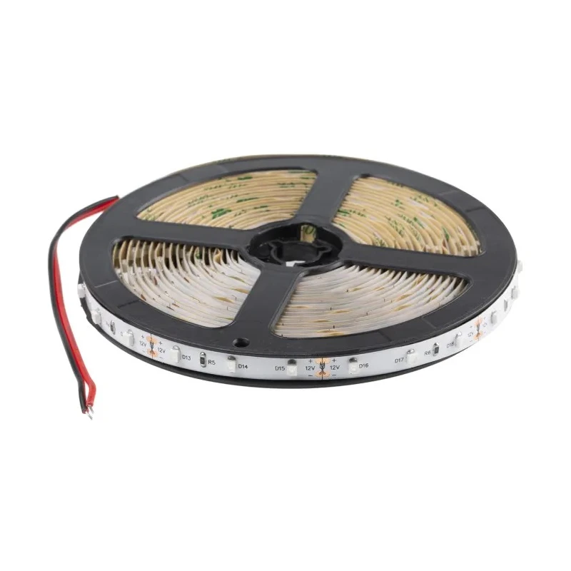 RS PRO 12V Green LED Strip Light 5 m Length Flexible, 60 LEDs/m, 4.8W/m, IP20 153-3627