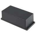 RS PRO Flanged Grey Grey Lid ABS Enclosure, IP40, 60 mm x 190 mm x 86 mm IP40