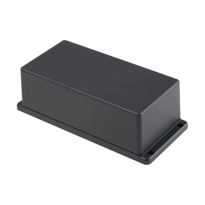 RS PRO Flanged Grey Grey Lid ABS Enclosure, IP40, 60 mm x 190 mm x 86 mm IP40