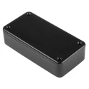 RS PRO Black Lid ABS Enclosure IP54 25 mm x 100 mm x 50 mm IP54