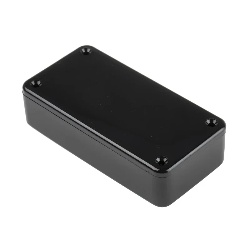RS PRO Black Lid ABS Enclosure IP54 25 mm x 100 mm x 50 mm IP54