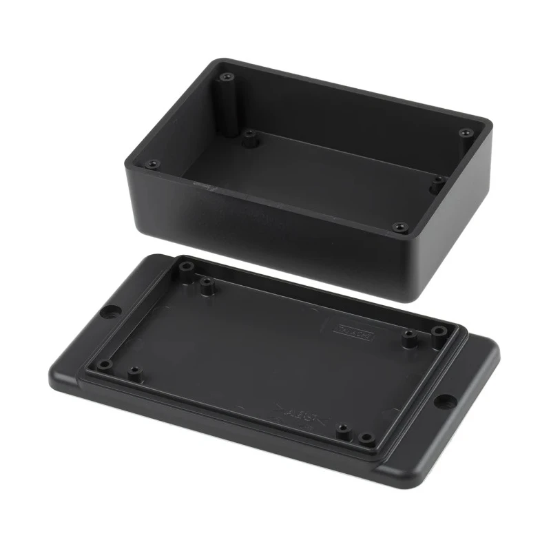 RS PRO Flanged Grey Lid ABS General Purpose Enclosure IP40 35.5 mm x 127 mm x 70.6 mm IP40