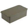 RS PRO Flanged Grey Grey Lid ABS Enclosure IP54, 61 mm x 210 mm x 112 mm IP54