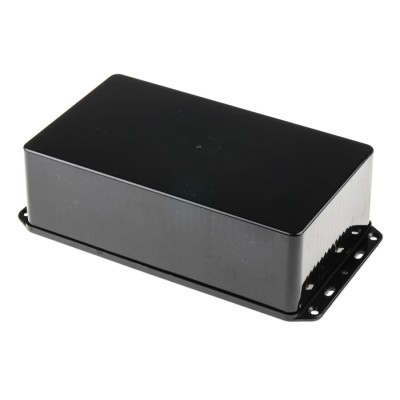 CAMDENBOSS RS PRO Flanged Black Black Lid ABS Enclosure IP54 61 mm x 210 mm x 112 mm 153-3684