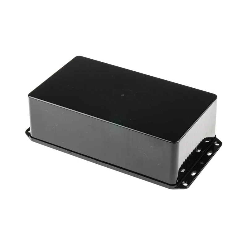 CAMDENBOSS RS PRO Flanged Black Black Lid ABS Enclosure IP54 61 mm x 210 mm x 112 mm 153-3684