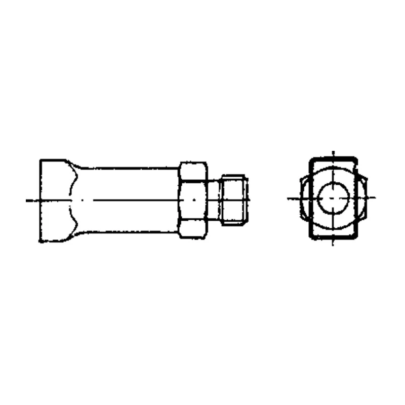 Weller Hot Air Nozzle for Use with HAP 1 & HAP 200 Hot Air Iron 6 x 9 mm T0058727778N