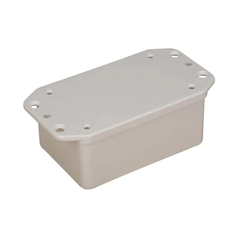 RS PRO Flanged Grey Grey Lid ABS Enclosure IP54 39.5 mm x 108.2 mm x 58.2 mm IP54