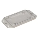 RS PRO Flanged Grey Grey Lid ABS Enclosure IP54 39.5 mm x 108.2 mm x 58.2 mm IP54