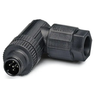 Phoenix Contact Circular Connector 5 Contacts Cable M12 Plug Male IP65 IP67 SACC Series 1424688