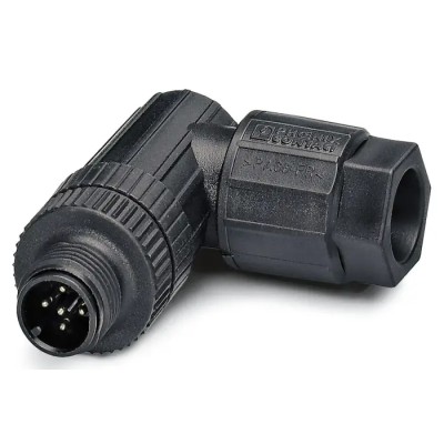 Phoenix Contact Circular Connector 5 Contacts Cable M12 Plug Male IP65 IP67 SACC Series 1424688
