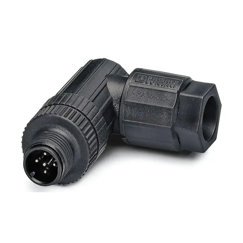 Phoenix Contact Circular Connector 5 Contacts Cable M12 Plug Male IP65 IP67 SACC Series 1424688