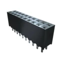 Samtec SQW Series Straight Surface PCB Socket 14-Contact 2 Row 2 mm Pitch Solder SQW-107-01-L-D