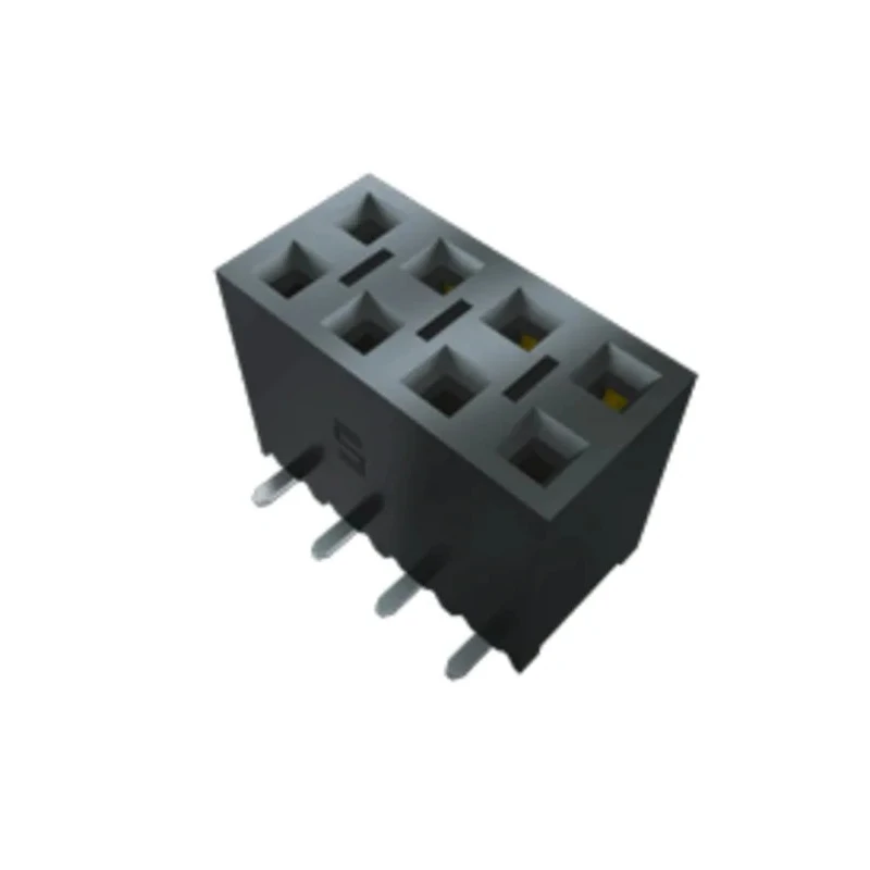 Samtec SSM Series Straight Surface PCB Socket, 14-Contact, 2 Row, 2.54 mm Pitch, 5.2A, 572V, Tiger Claw Contact SSM-107-L-DV
