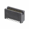 Samtec Right Angle Surface PCB Header 2 Contacts 1 mm Pitch 1 Row Shrouded T1M-02-GF-S-RA-TR
