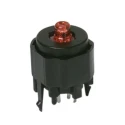 C & K K12 Series Illuminated Push Button Switch Momentary PCB SPST Green LED IP40 30 V dc K12PL GN 1 5N LV306