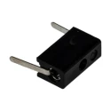 Hirschmann Test & Measurement Black Female Test Socket 2 mm Connector Solder Termination 60V DC 6A Tin Plating 930224100