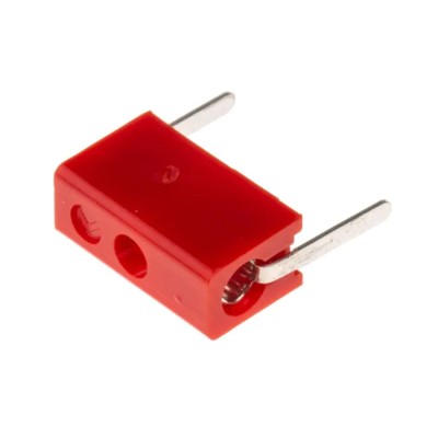 Johnson Components Red Female 2 mm Connector Test Socket Solder Termination 60V DC 6A Tin Plating 930224101