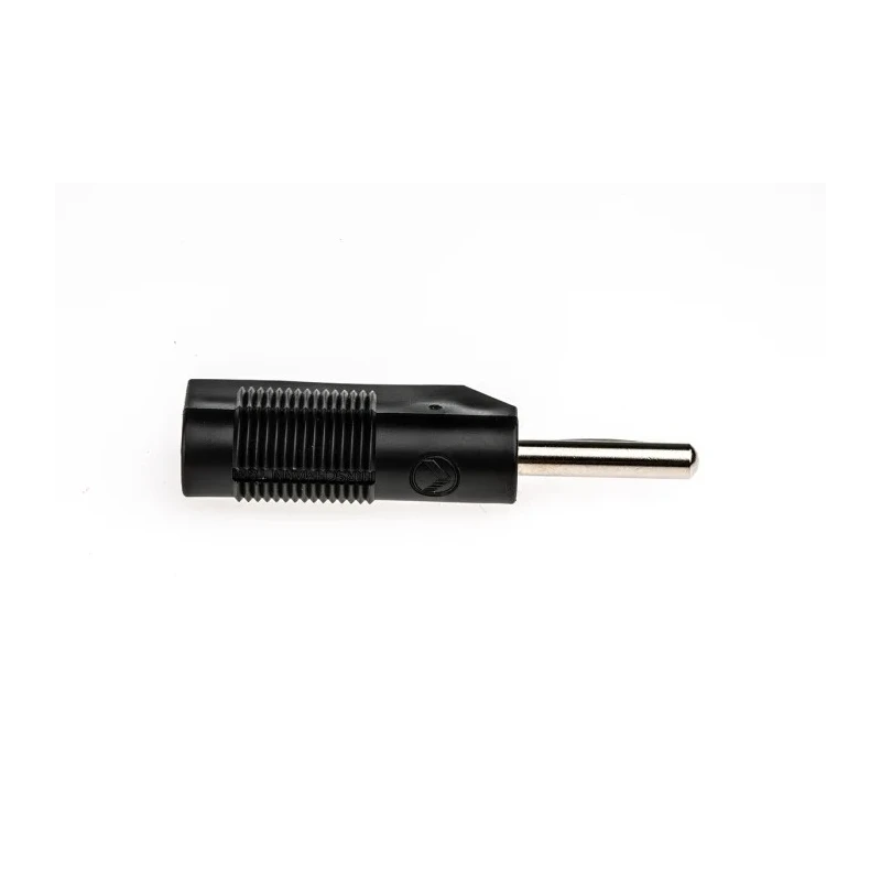 Hirschmann Test & Measurement Black Male Banana Plug 4 mm Connector Screw Termination 60V dc 30A Nickel Plating 930435100