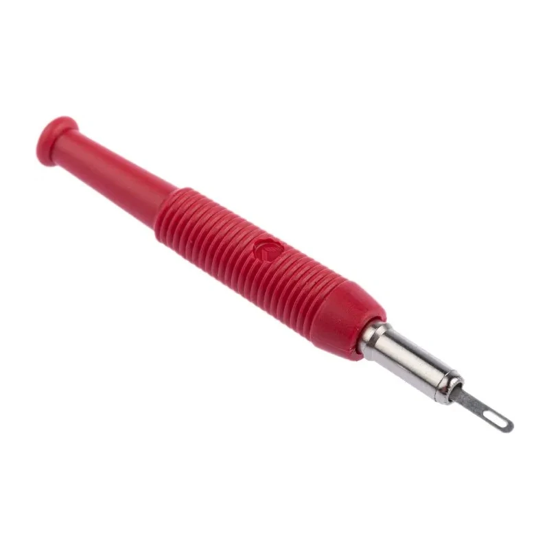 Staubli Red Female Banana Socket, 2 mm Connector, Screw Termination, 60V dc, 6A, Tin Plating 930320101