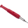 Staubli Red Female Banana Socket, 2 mm Connector, Screw Termination, 60V dc, 6A, Tin Plating 930320101
