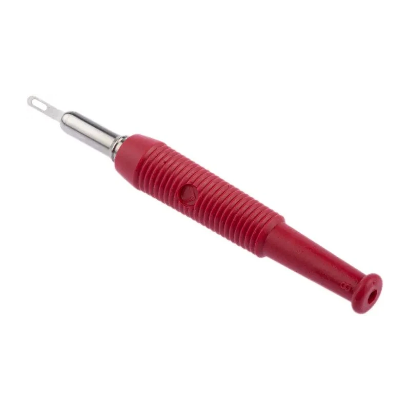 Staubli Red Female Banana Socket, 2 mm Connector, Screw Termination, 60V dc, 6A, Tin Plating 930320101
