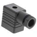 Hirschmann Solenoid Valve Connector 2P+E DIN 43650 B 16A Current 250 V AC/DC 932987100 GMN 209 NJ black