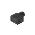 Hirschmann Solenoid Valve Connector 2P+E DIN 43650 B 16A Current 250 V AC/DC 932987100 GMN 209 NJ black