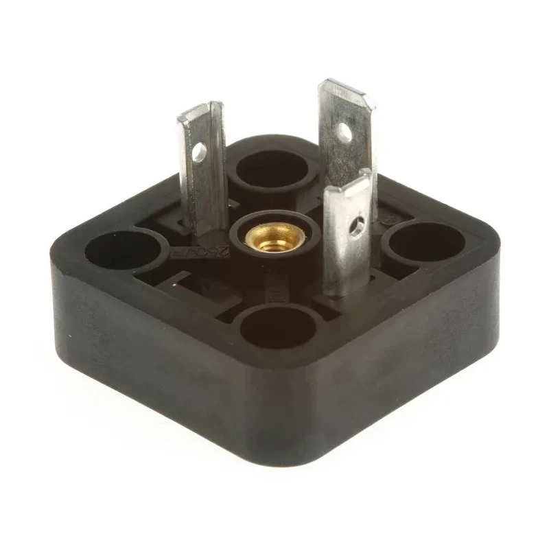 Hirschmann GSA 2P+E DIN 43650 A Solenoid Valve Connector Male, 400 V AC/DC, 16A Current, IP65 Rated 932967100 GSA 2000 N