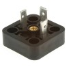 Hirschmann GSA 2P+E DIN 43650 A Solenoid Valve Connector Male, 400 V AC/DC, 16A Current, IP65 Rated 932967100 GSA 2000 N