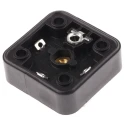 Hirschmann Solenoid Valve Connector DIN 43650 A 3P+E Female, 16A Current, 400V AC/DC 932968100 GSA 3000 N