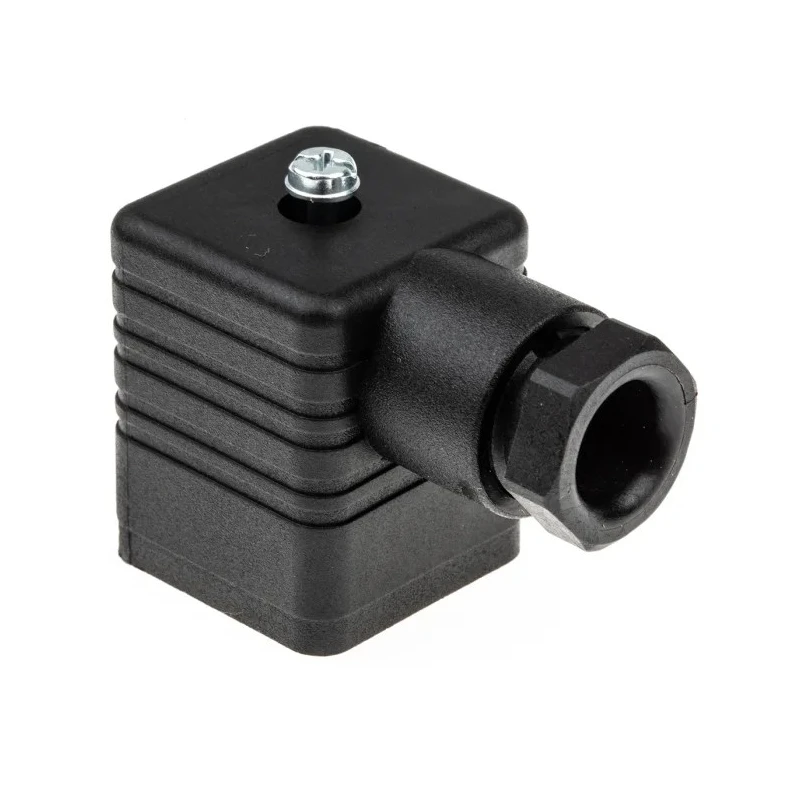 Hirschmann GDM 3P+E DIN 43650 A Solenoid Valve Connector Female, 16A Current, 250 V AC/DC 931969100 GDM 3009 black