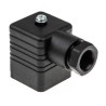 Hirschmann GDM 3P+E DIN 43650 A Solenoid Valve Connector Female, 16A Current, 250 V AC/DC 931969100 GDM 3009 black