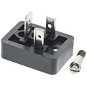 Hirschmann 2P+E DIN 43650 B Solenoid Valve Connector 16A 250V AC/DC GSN 20 932421100 932421100 GSN 20