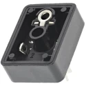 Hirschmann 2P+E DIN 43650 B Solenoid Valve Connector 16A 250V AC/DC GSN 20 932421100 932421100 GSN 20