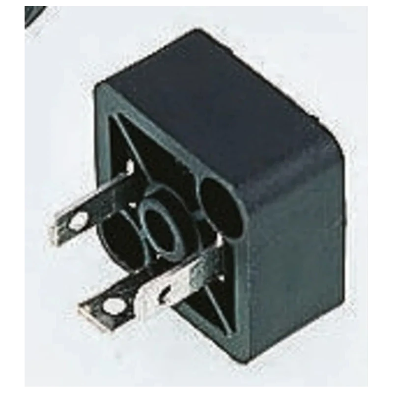 Hirschmann Solenoid Valve Connector 2P+E DIN 43650 C, 4A, 250V AC/DC, IP65, Screw Mount 933117100 GSSA 200