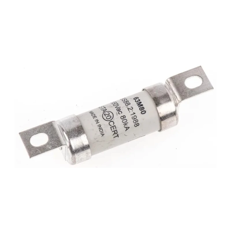Eaton 63A British Standard Fuse A3 550V AC High Rupture Capacity, 73.5 mm BAO63M80