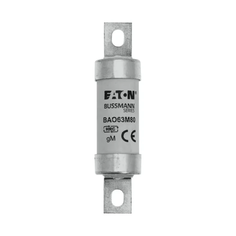 Eaton 63A British Standard Fuse A3 550V AC High Rupture Capacity, 73.5 mm BAO63M80