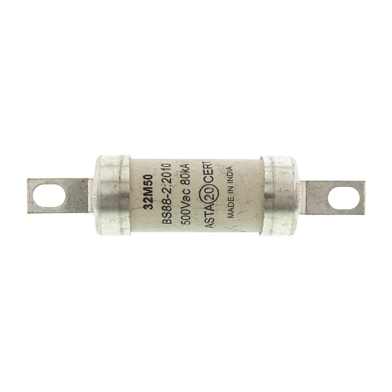Eaton 32A British Standard Fuse A2 500V, 85x21x21 mm High Rupture Capacity AAO32M50