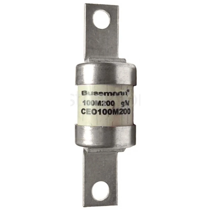 Eaton 100A British Standard Fuse A4 415V ac High Rupture Capacity Offset Tag CEO100M200