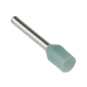 RS PRO Insulated Crimp Bootlace Ferrule, 8 mm Pin Length, 1.1 mm Pin Diameter, Turquoise, German Type, 22 AWG Wire 157-1222