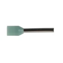 RS PRO Insulated Crimp Bootlace Ferrule, 8 mm Pin Length, 1.1 mm Pin Diameter, Turquoise, German Type, 22 AWG Wire 157-1222