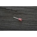 RS PRO Insulated Crimp Bootlace Ferrule, 8 mm Pin Length, 1.1 mm Pin Diameter, Pink, 22 AWG Wire Size 157-1238