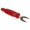 Hirschmann Test & Measurement Red Male Test Terminal Screw Termination 4 mm Connector 30 V AC 60 V DC 30 A Nickel 930584101
