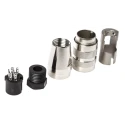 Amphenol Industrial 6 Pole Straight M16 DIN Socket Screw-On Cable Connector 5A 300V C091-31D006-1002